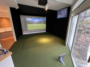 artificial turf golf simulators