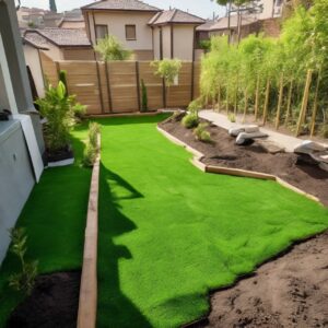 Install-Artificial-Grass-on-Soil